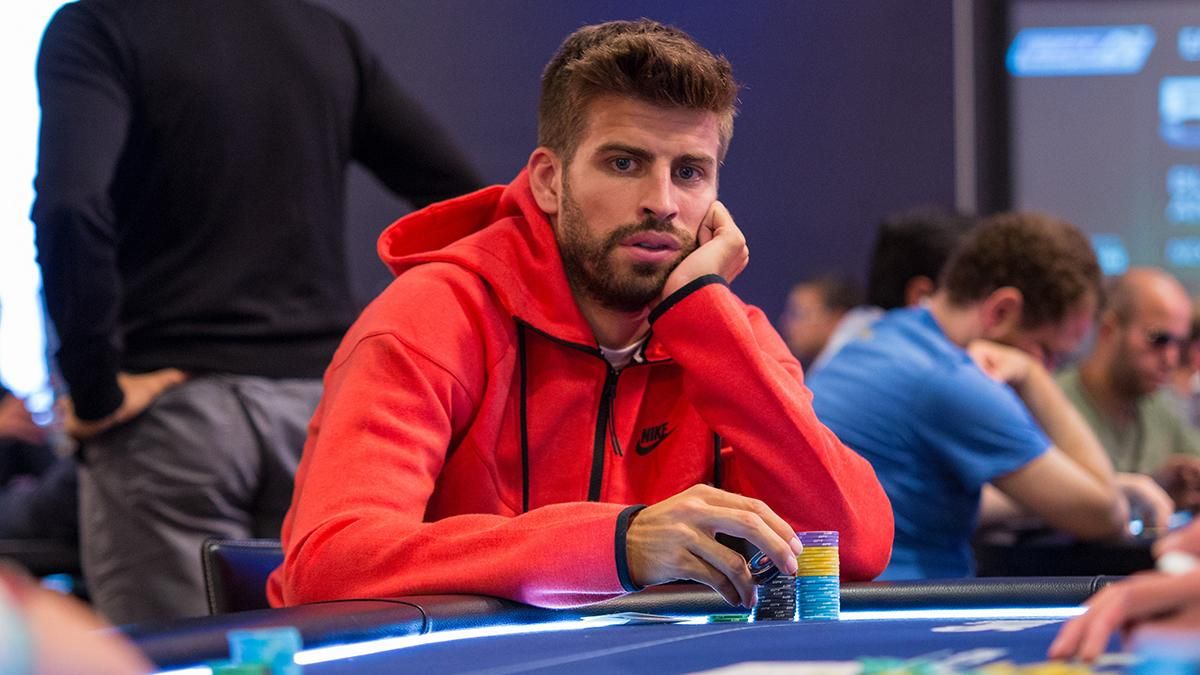 Звезда "Барселоны" Жерар Пике заработал на покере более полумиллиона евро