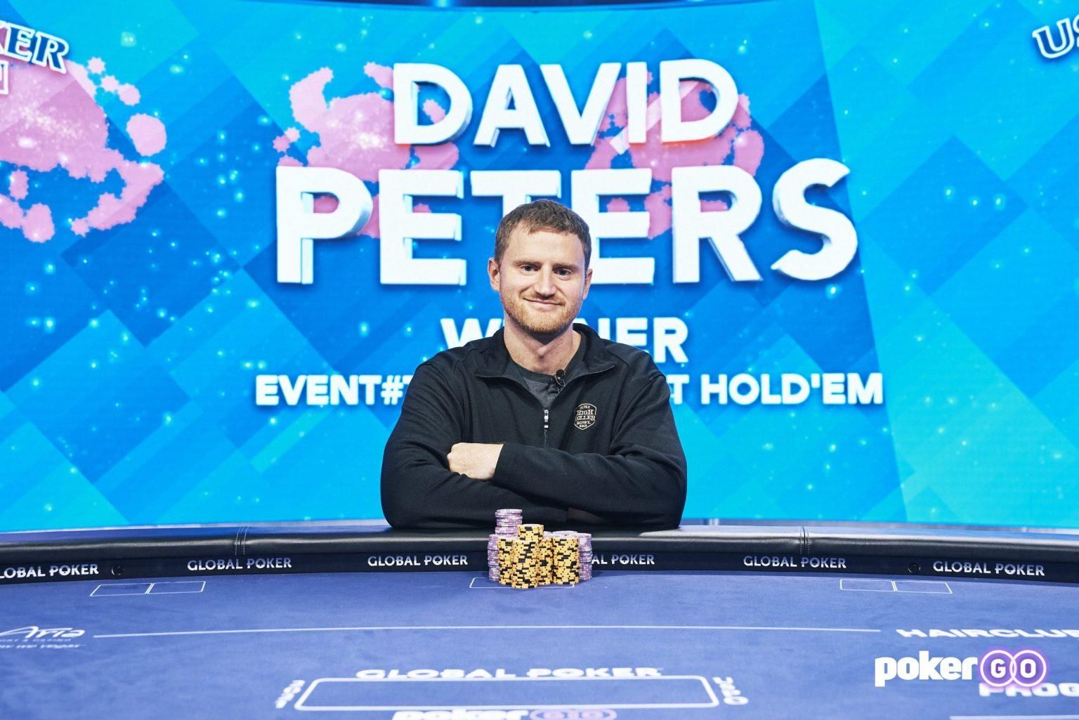 Покерний мільйонер Девід Пітерс за добу заробив понад 200 тисяч доларів