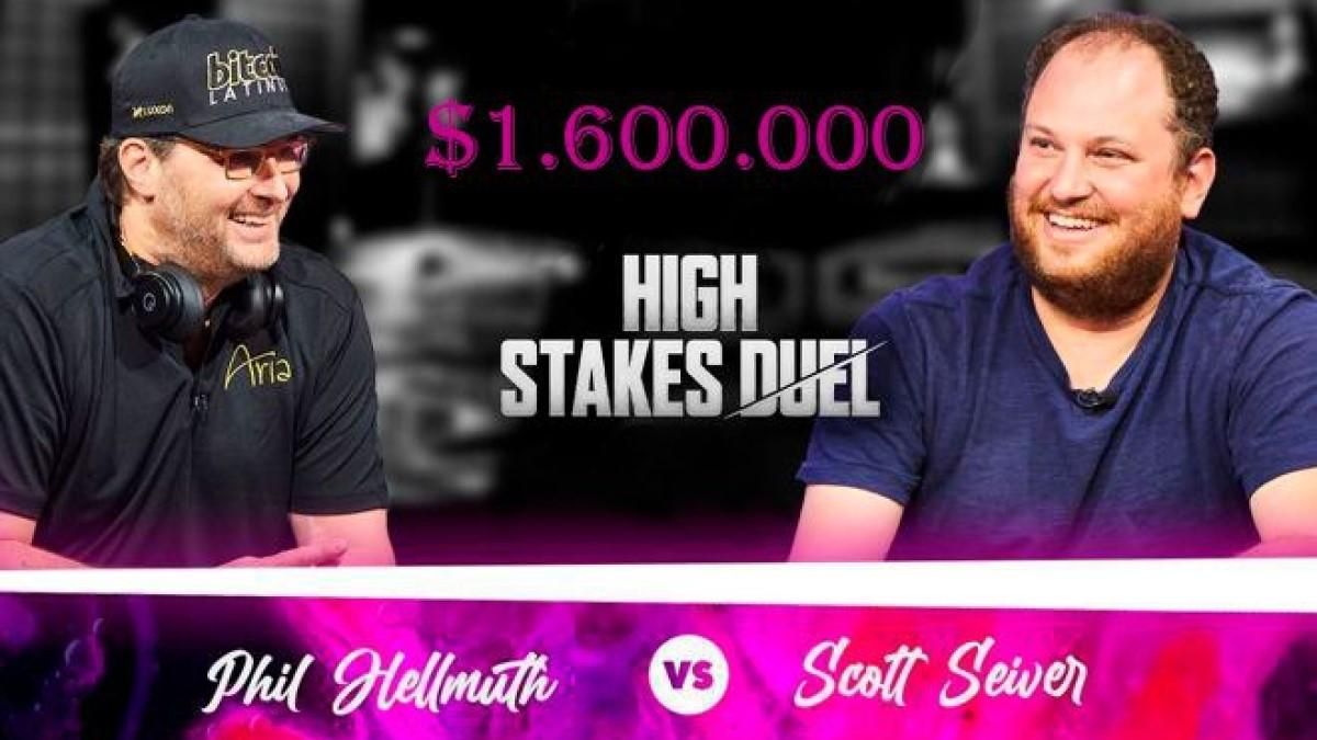 Кто заберет 1 600 000 долларов  Фил Хельмут и Скотт Сивер назначали дату главного хедз-апа года - Покер