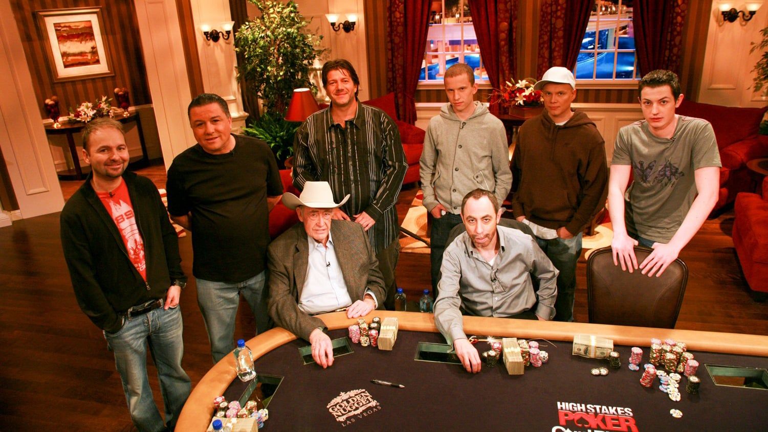 Звездный состав телешоу High Stakes Poker