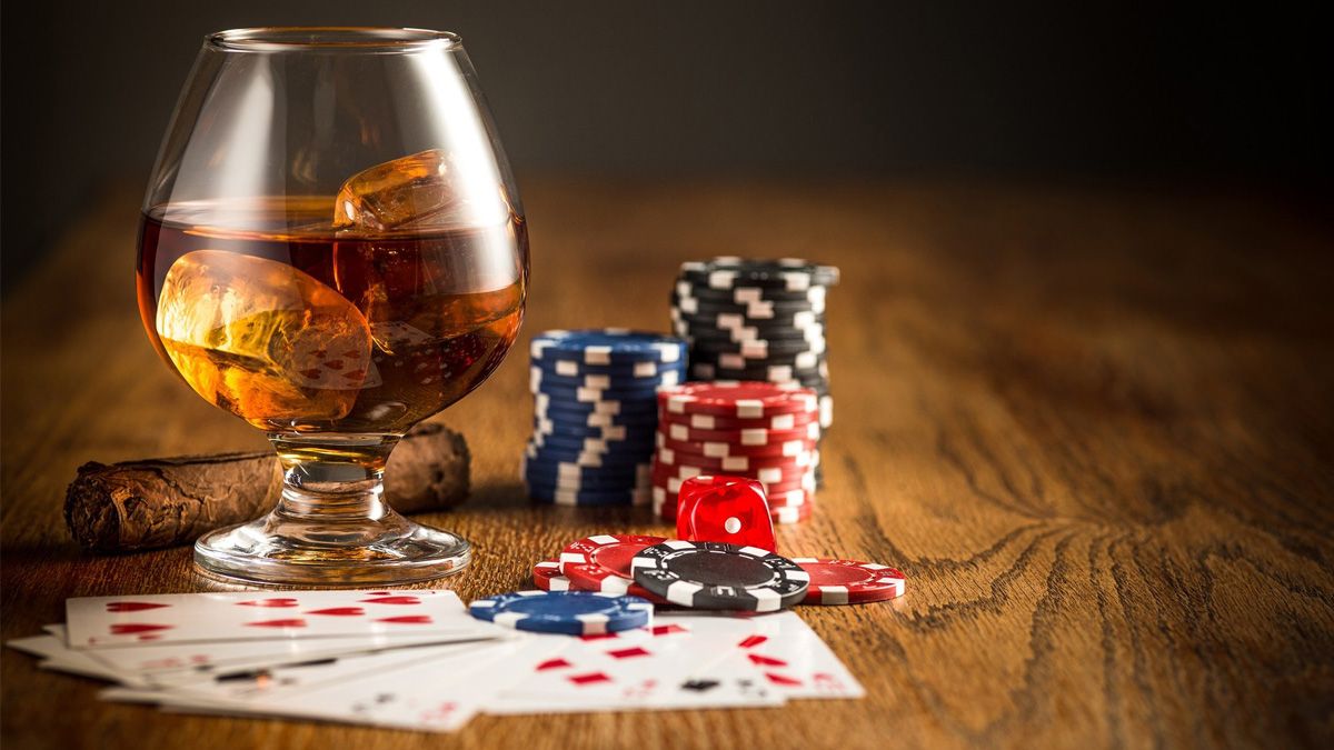 Покер и напитки
